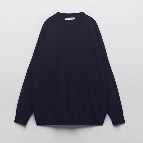 Zara Sweaters Zara Black Knit Sweater Poshmark